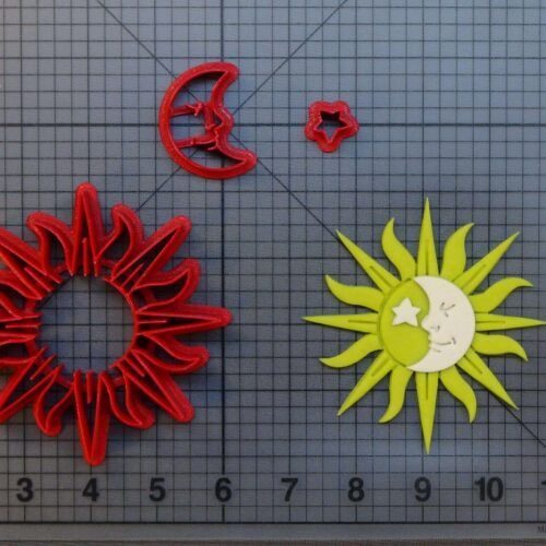 Sun and Moon 266-B492 Cookie Cutter Set