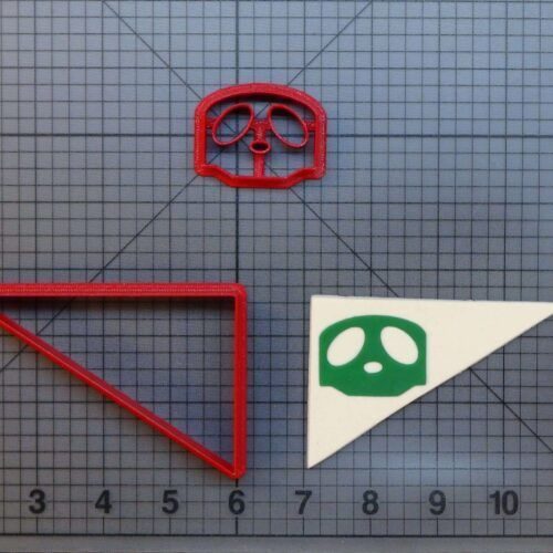 Super Mario - Bowser Flag 266-B431 Cookie Cutter Set