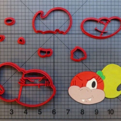 Super Mario - Pom Pom 266-B434 Cookie Cutter Set