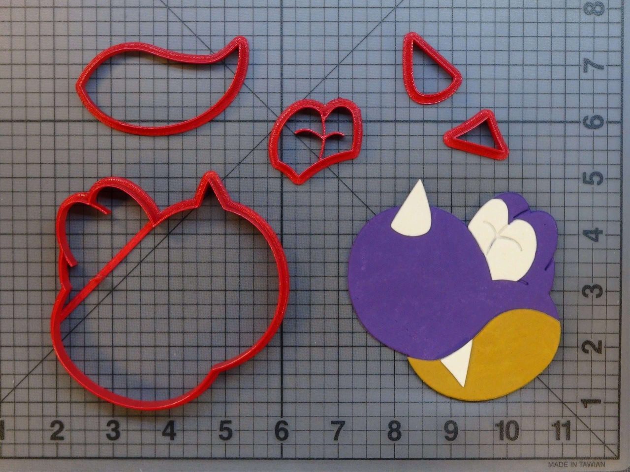 Super Mario - Rex 266-B423 Cookie Cutter Set