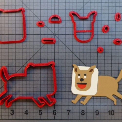 Super Mario - Undo Dog 266-B439 Cookie Cutter Set