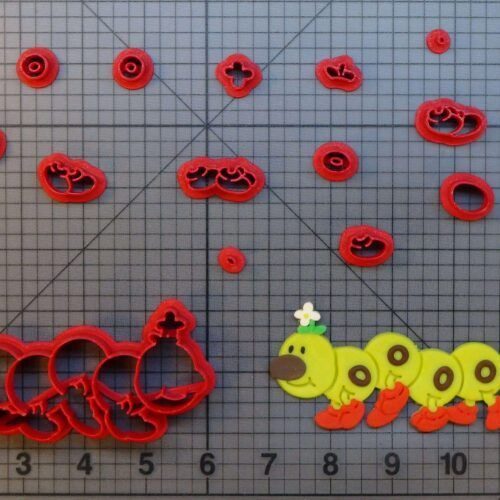 Super Mario - Wiggler 266-B425 Cookie Cutter Set