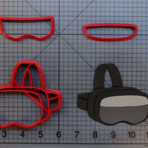 VR Headset 266-B347 Cookie Cutter Set