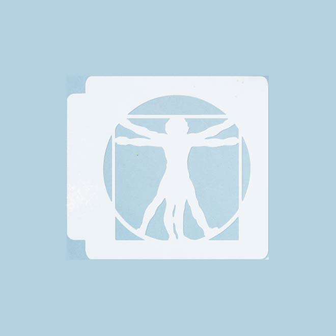 Vitruvian Man 783-A955 Stencil