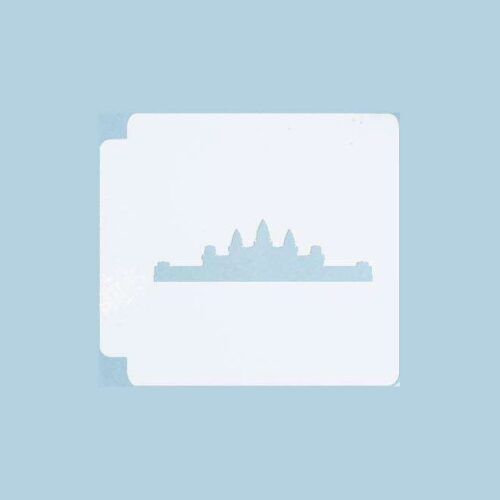 Angkor Wat Cambodia Silhouette 783-B098 Stencil