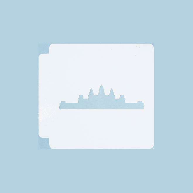 Angkor Wat Cambodia Silhouette 783-B098 Stencil