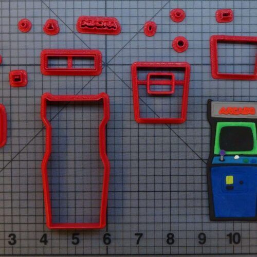 Arcade Machine 266-B641 Cookie Cutter Set