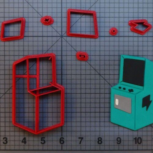 Arcade Machine 266-B644 Cookie Cutter Set