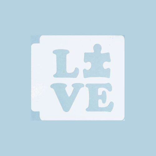 Autism Love 783-B112 Stencil