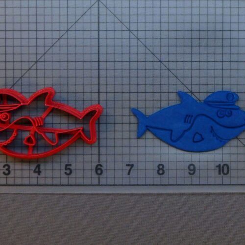Baby Shark - Police Shark 266-B666 Cookie Cutter