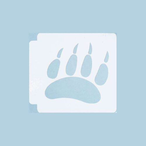 Badger Paw Print 783-B182 Stencil