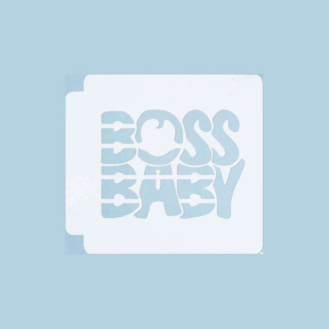 Boss Baby Logo 783-B169 Stencil