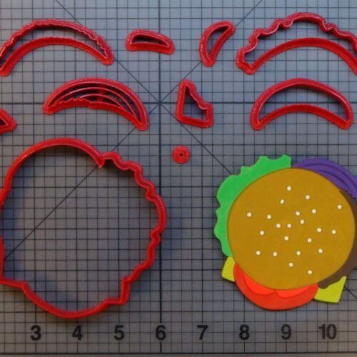 Burger 266-B636 Cookie Cutter Set