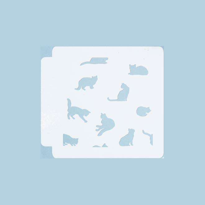 Cat Pattern 783-B176 Stencil