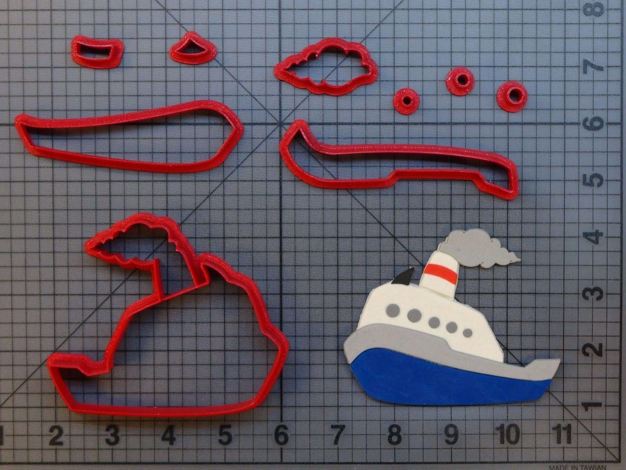 Cruise Ship 266-B497 Cookie Cutter Set