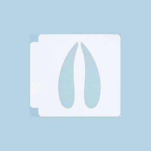 Deer Hoof Print 783-B183 Stencil