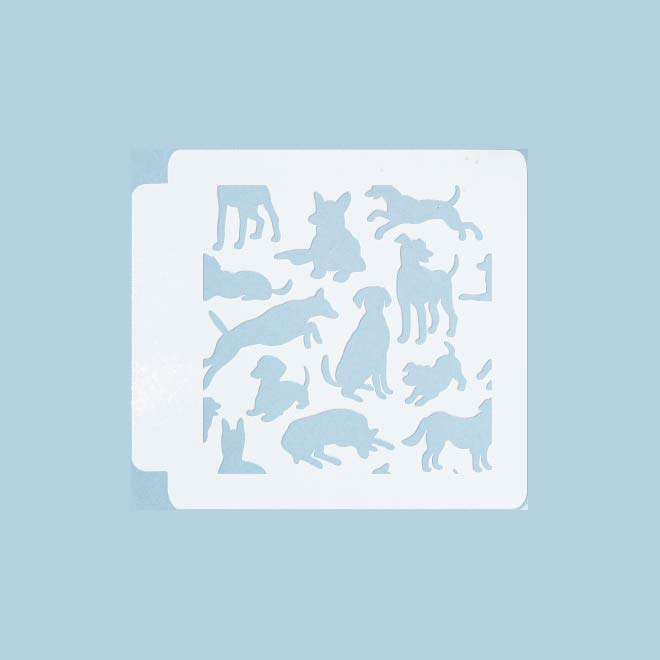 Dog Pattern 783-B175 Stencil