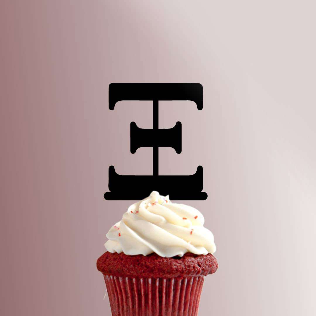 Greek Alphabet Xi 228-083 Cupcake Topper