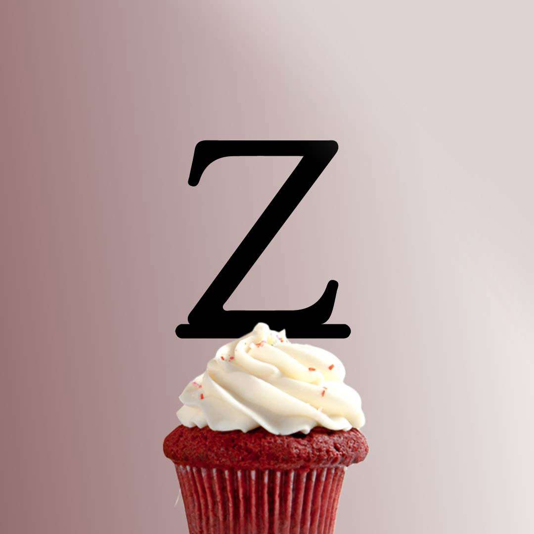 Greek Alphabet Zeta 228-084 Cupcake Topper