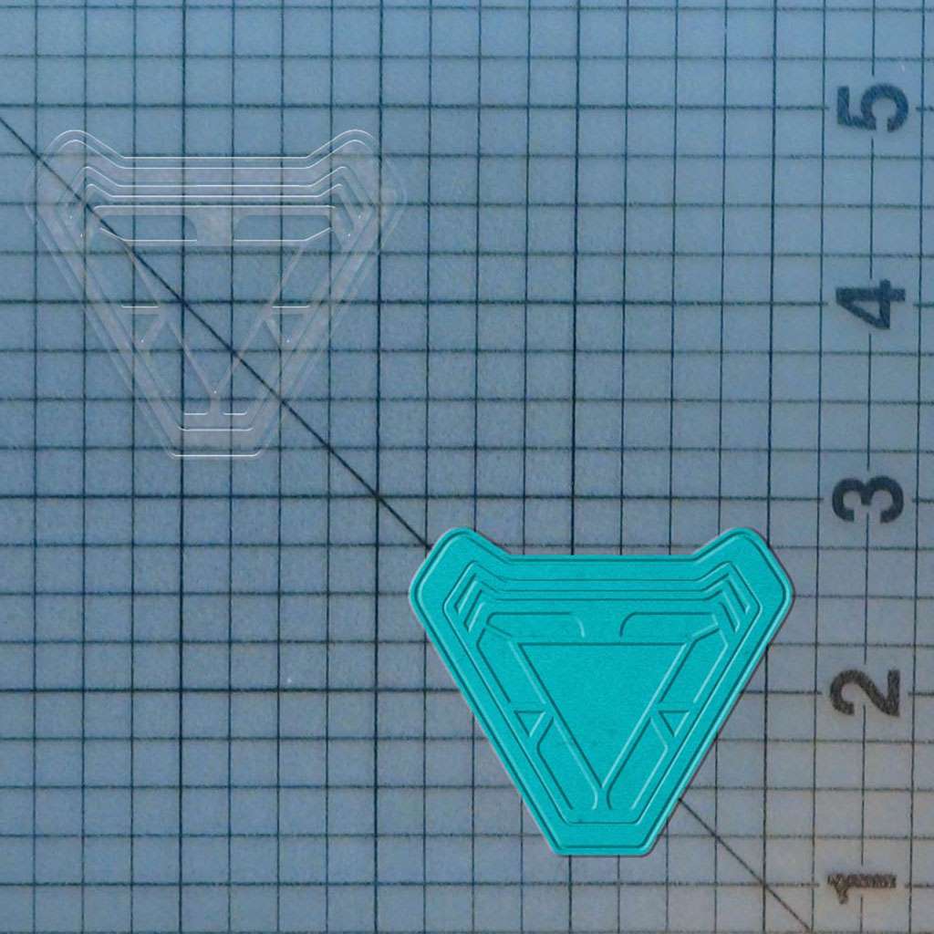 Iron Man - Arc Reactor 227-785 Cookie Cutter and Stamp - Image 2