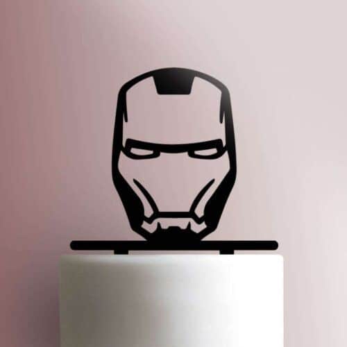Iron Man Head 225-720 Cake Topper