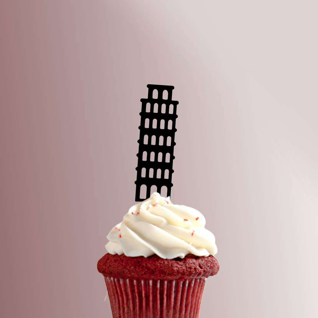 Italy Leaning Tower of Pisa 228-151 Cupcake Topper