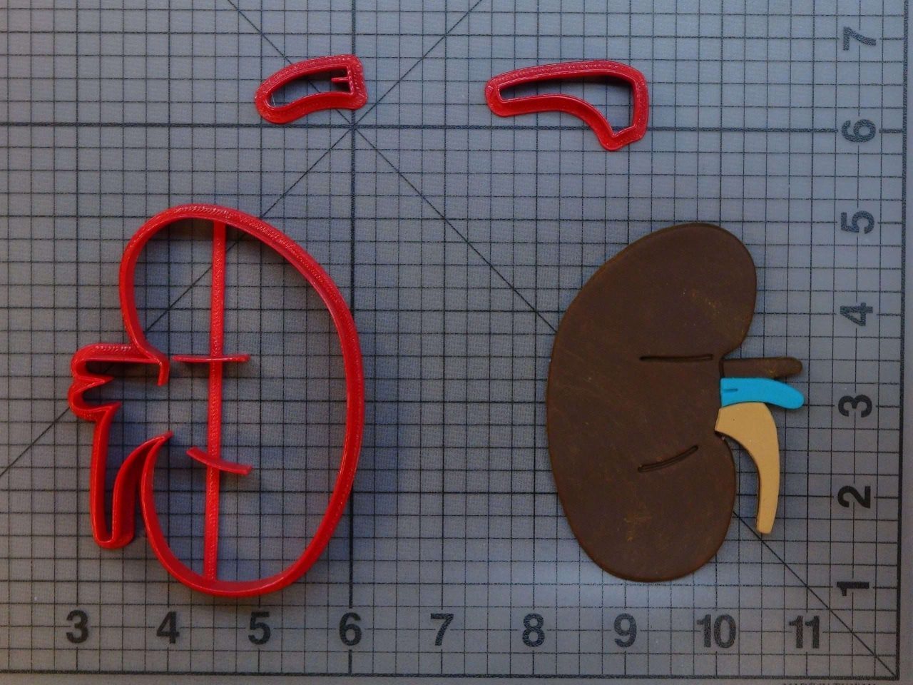 Kidney 266-B580 Cookie Cutter Set