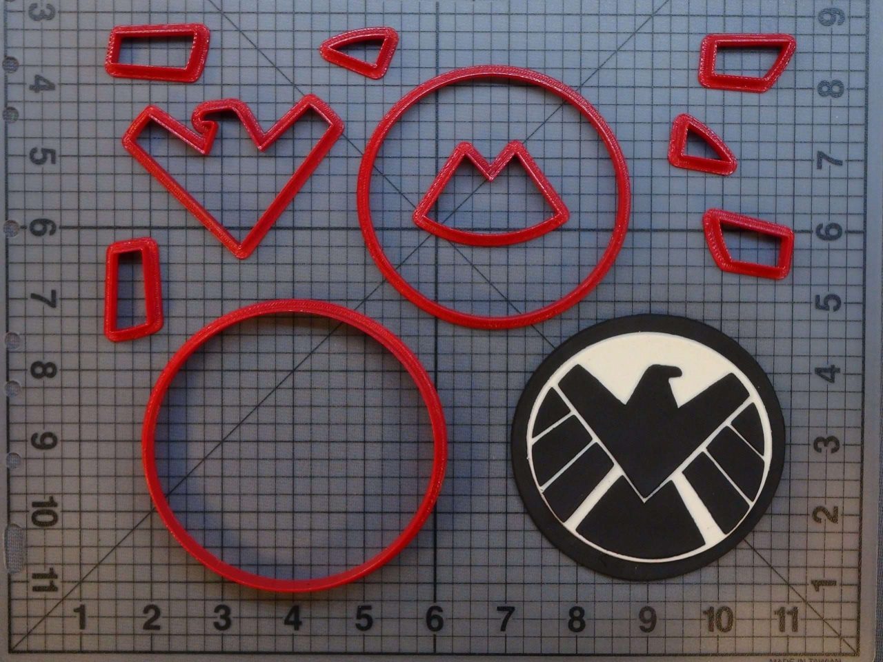 Marvel - Winter Soldier 266-B530 Cookie Cutter Set