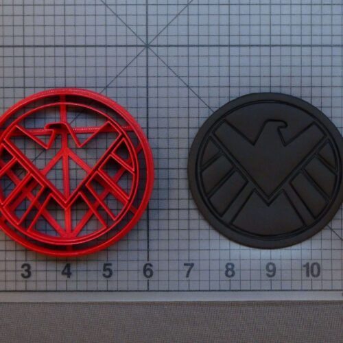 Marvel SHIELD Logo 266-B559 Cookie Cutter