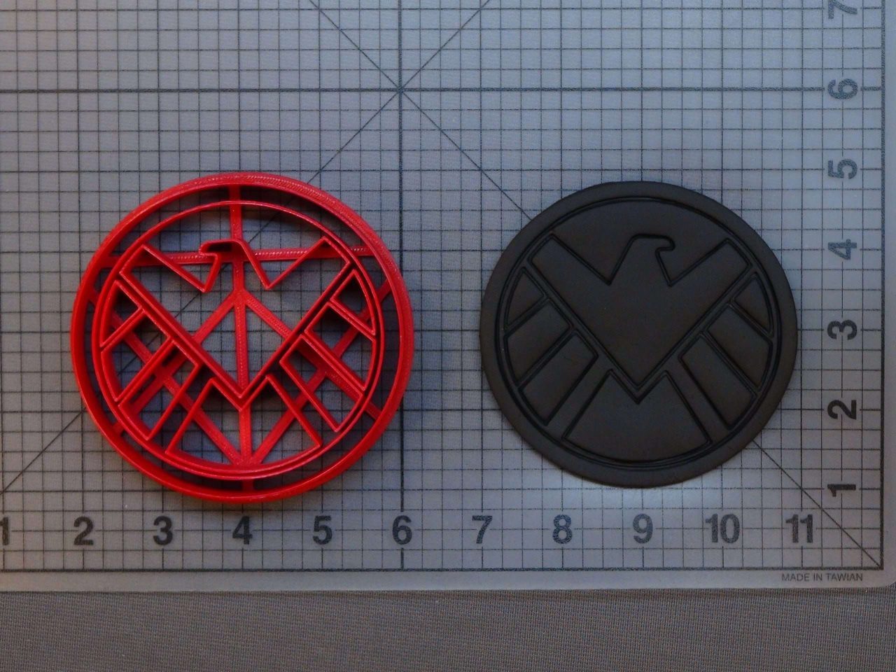 Marvel SHIELD Logo 266-B559 Cookie Cutter