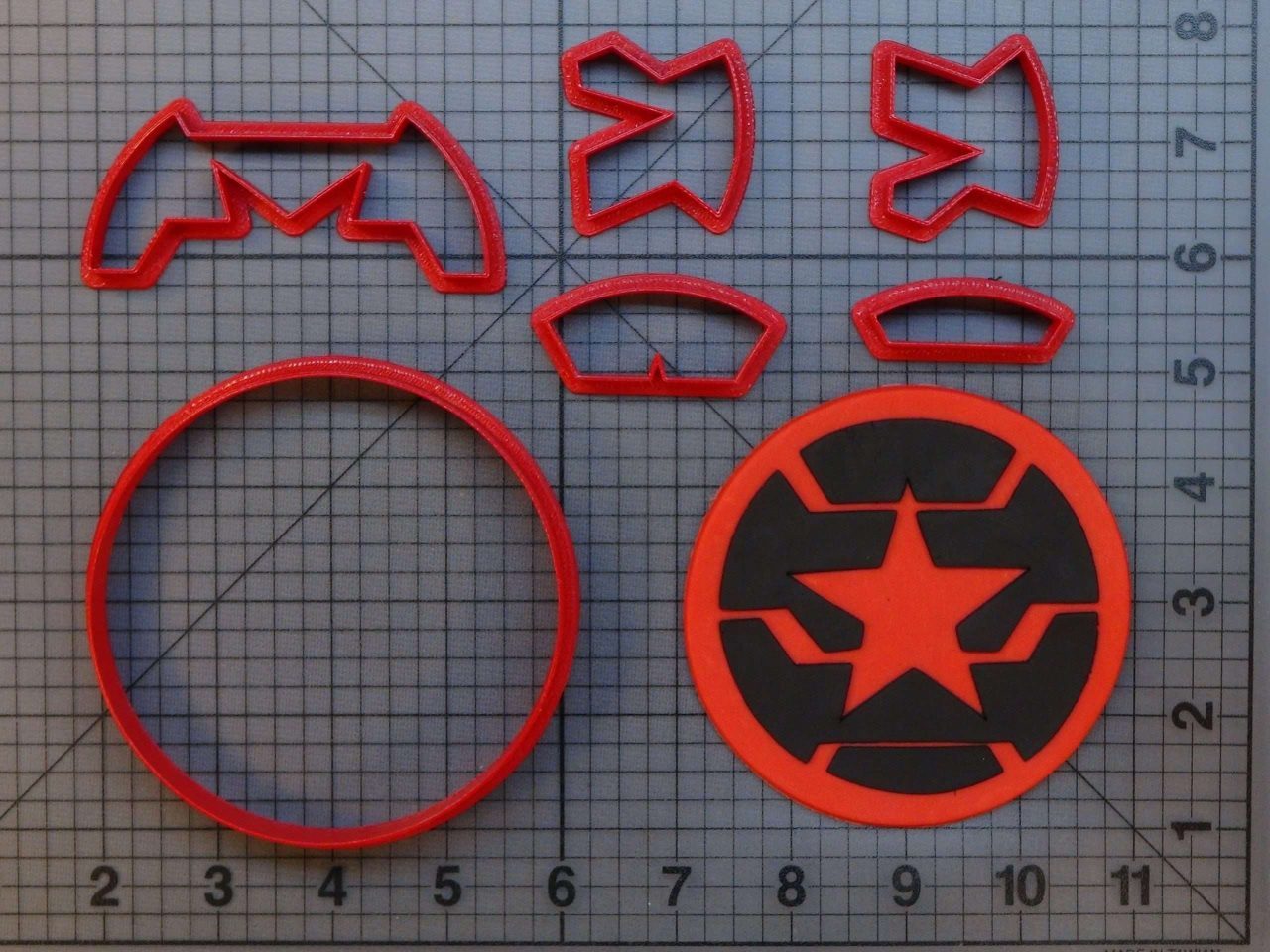 Marvel - Winter Soldier 266-B530 Cookie Cutter Set