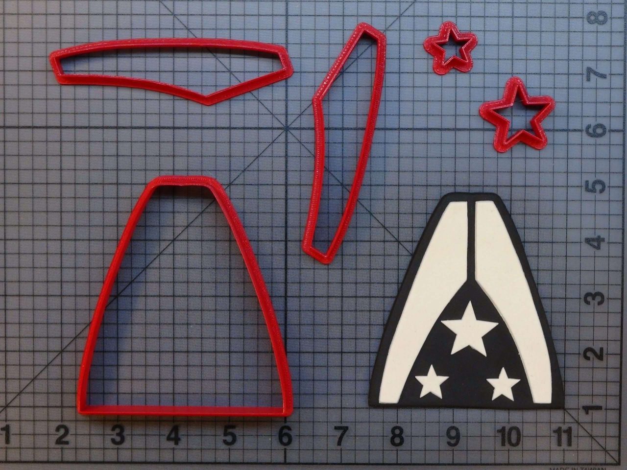 Mass Effect - Systems Alliance 266-B633 Cookie Cutter Set