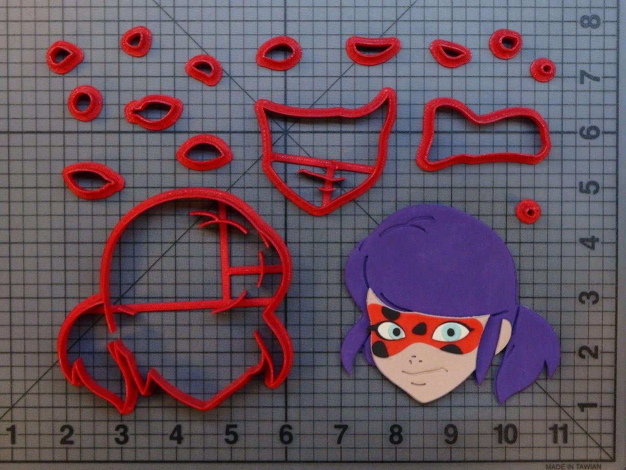 Miraculous Ladybug 266-B538 Cookie Cutter Set