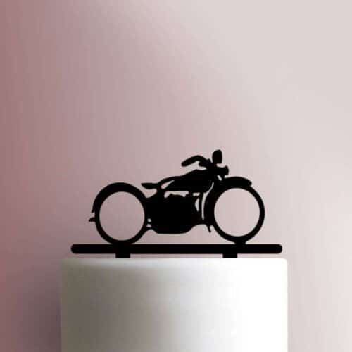 Motorcycle 225-739 Cake Topper