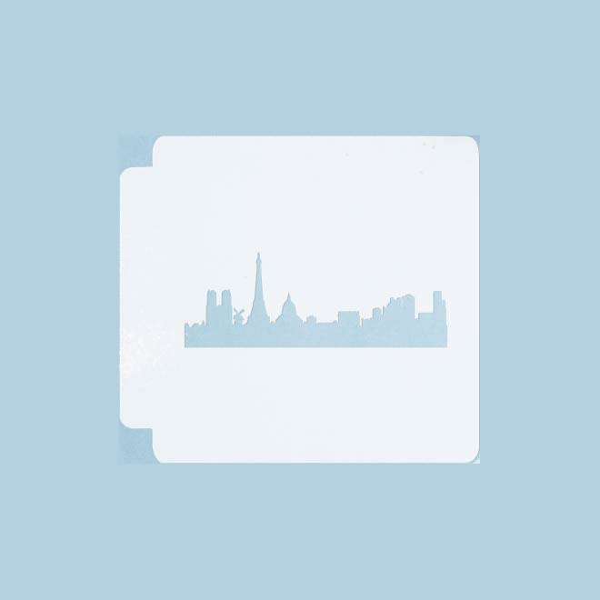 Paris Skyline 783-B063 Stencil