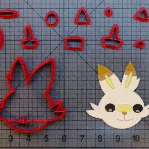 Pokemon - Scorbunny 266-B566 Cookie Cutter Set