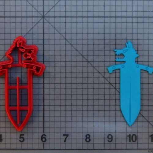 Pokemon Sword Logo 266-B553 Cookie Cutter