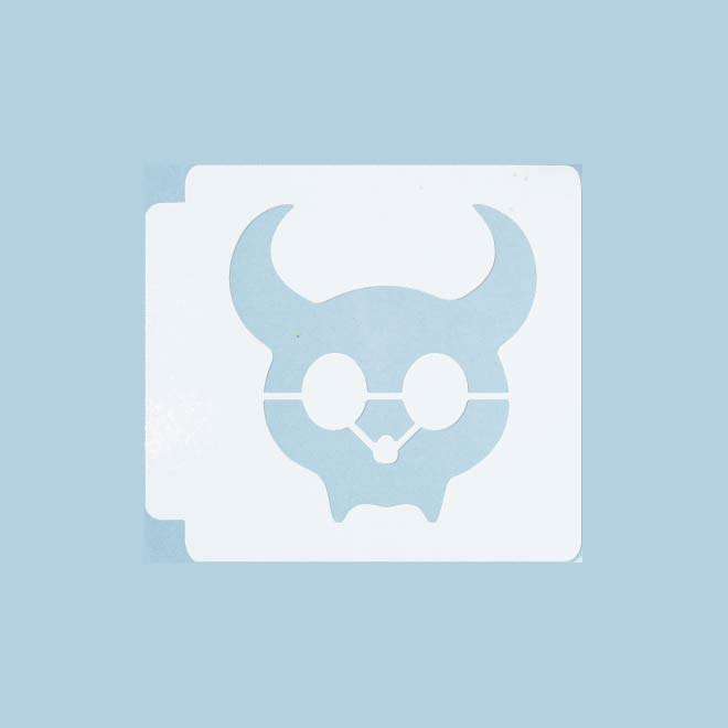 Skull 783-B297 Stencil
