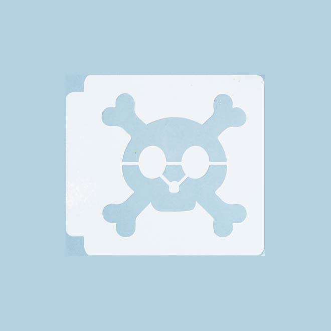 Skull 783-B299 Stencil