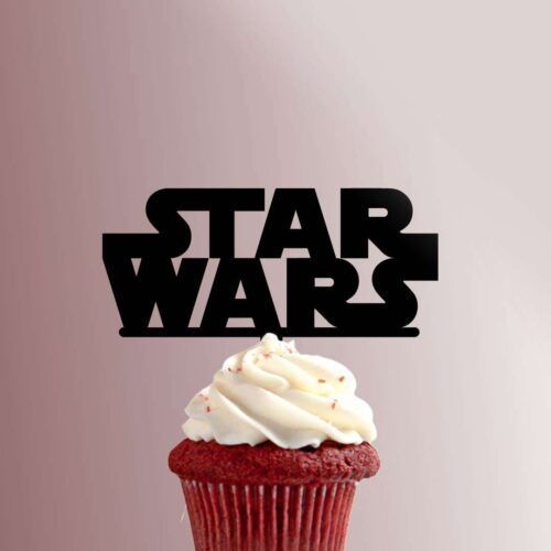 Star Wars Logo 228-177 Cupcake Topper