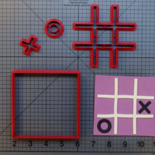 Tic Tac Toe 266-B499 Cookie Cutter Set