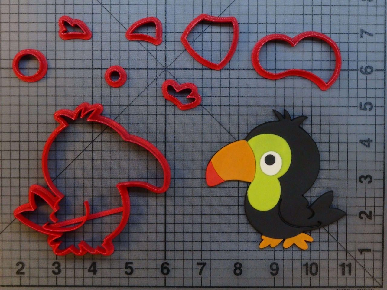 Toucan 266-B470 Cookie Cutter Set