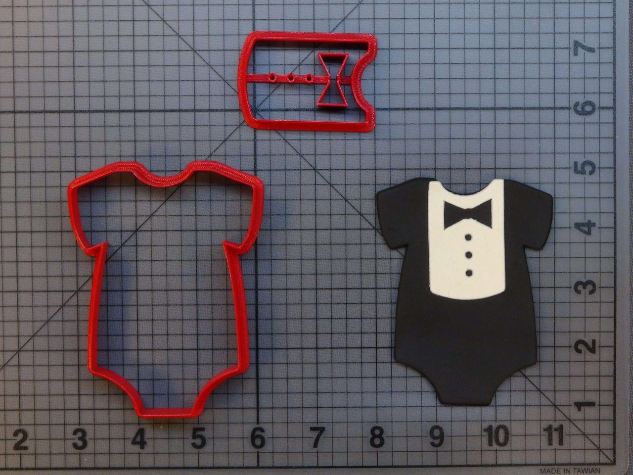 Tuxedo Baby Bodysuit 266-B504 Cookie Cookie Set