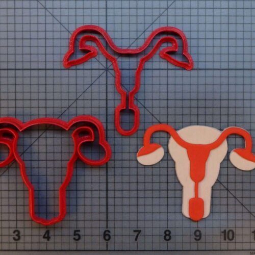 Uterus 266-B575 Cookie Cutter Set