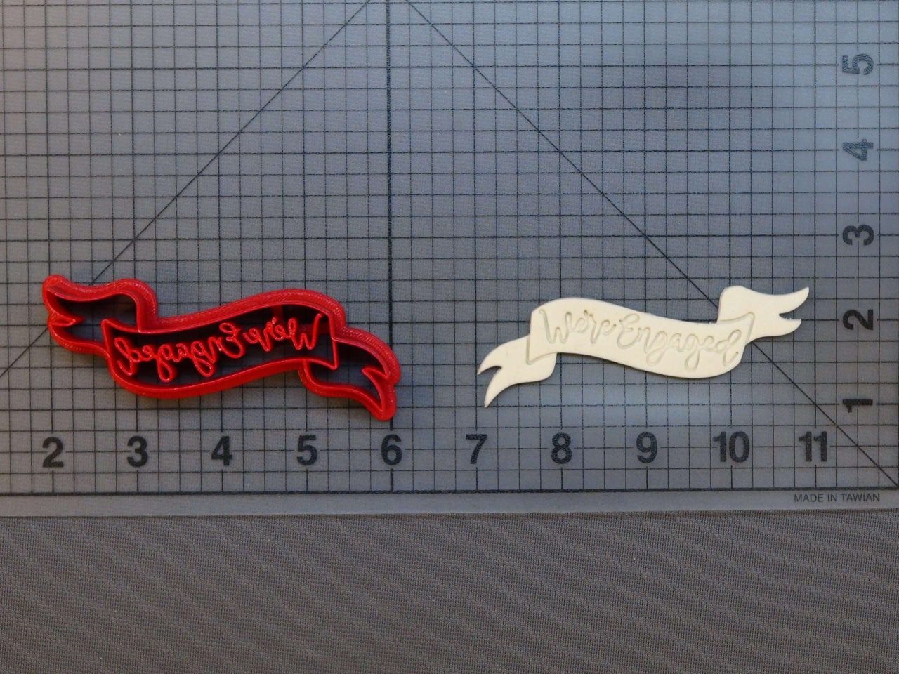 We're Engaged 266-B513 Cookie Cutter