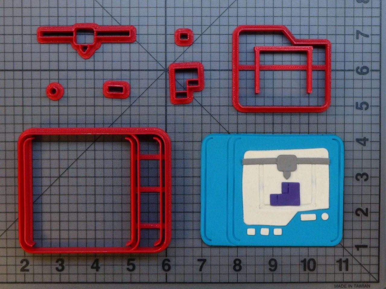3D Printer 266-B659 Cookie Cutter Set