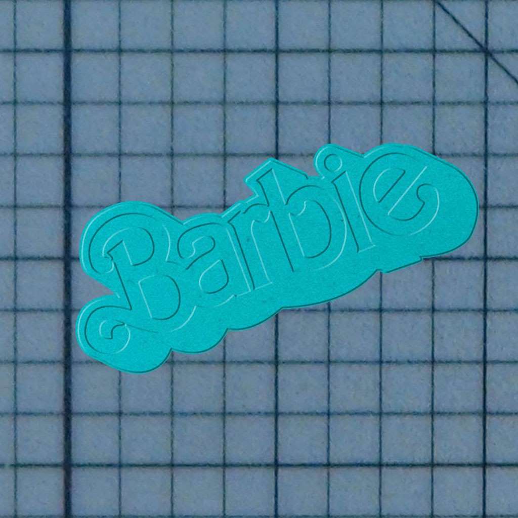 Barbie Logo 227-792 Cookie Cutter and Acrylic Stamp - Image 3