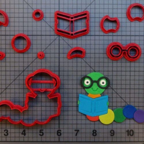 Bookworm 266-B615 Cookie Cutter Set