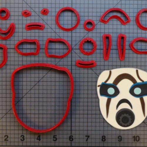 Borderlands - Psycho Mask 266-B622 Cookie Cutter Set