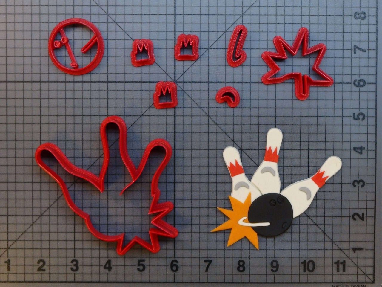 Bowling - Strike 266-B765 Cookie Cutter Set